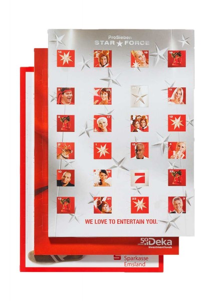 Individueller Werbe-Adventskalender