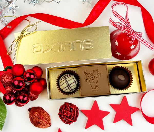 Pralinenbox mit Schoko-Einsatz