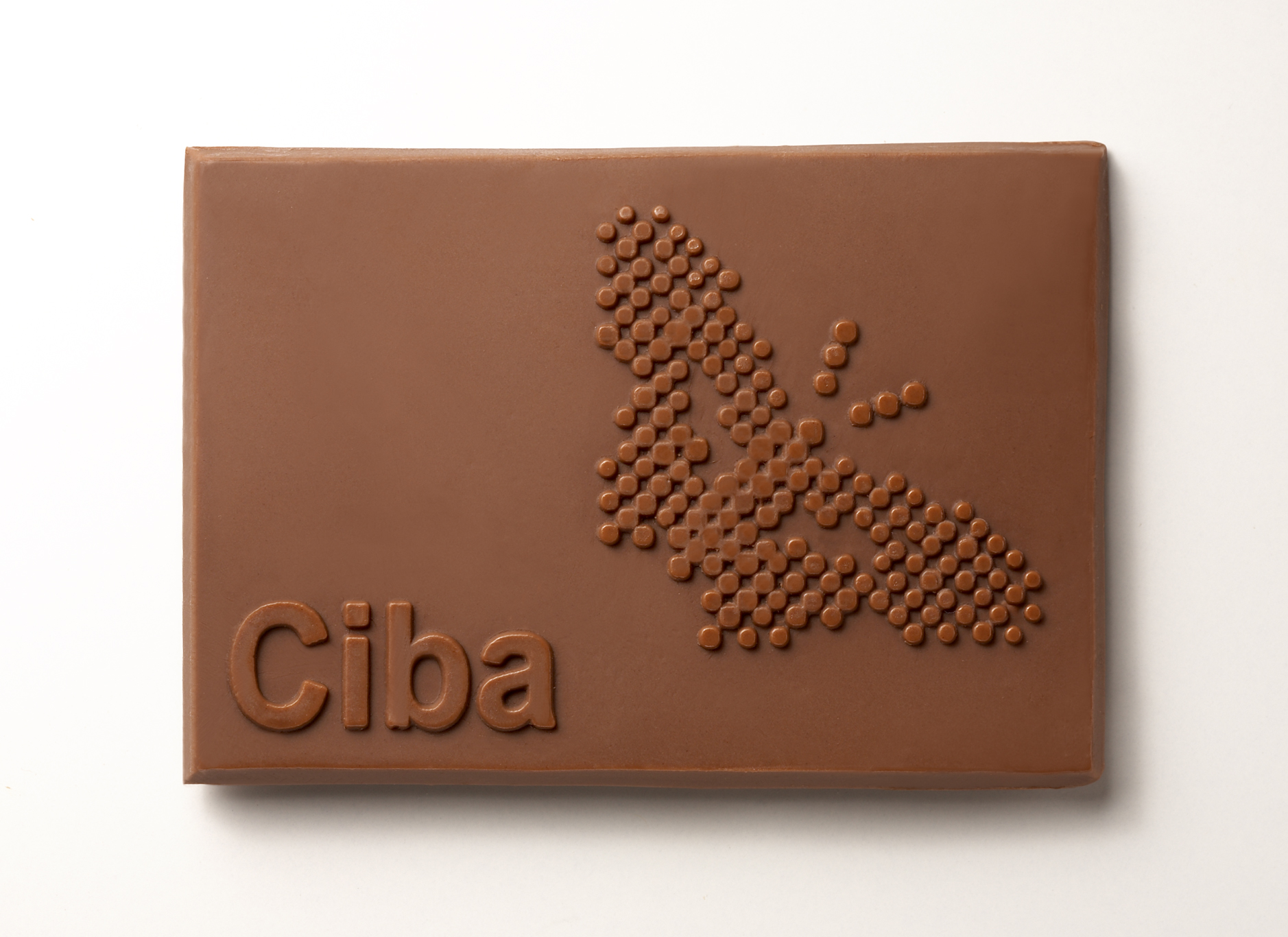 geprägte Schokolade CIBA
