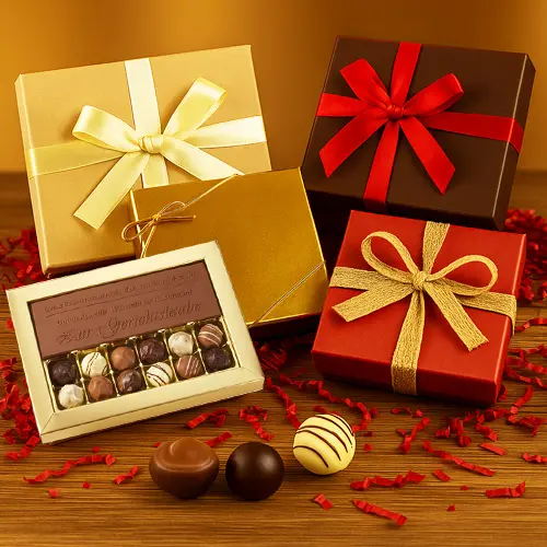 Kundengeschenke aus Schokolade